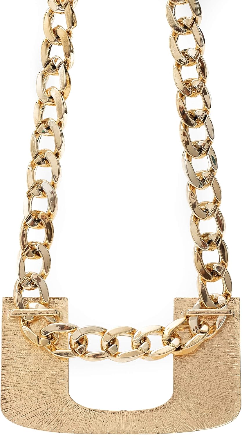 Miami Hurricanes Turnover Chain - Limited Edition 18K Gold Plated Necklace - Sports Jewelry Gift for Men & Women – Ideal for Fans & Supporters: Clothing