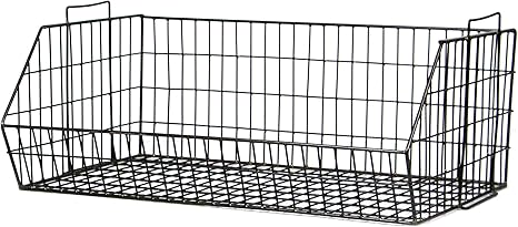 Amazon ワイヤースタッキングバスケット Wide かご バスケット オンライン通販