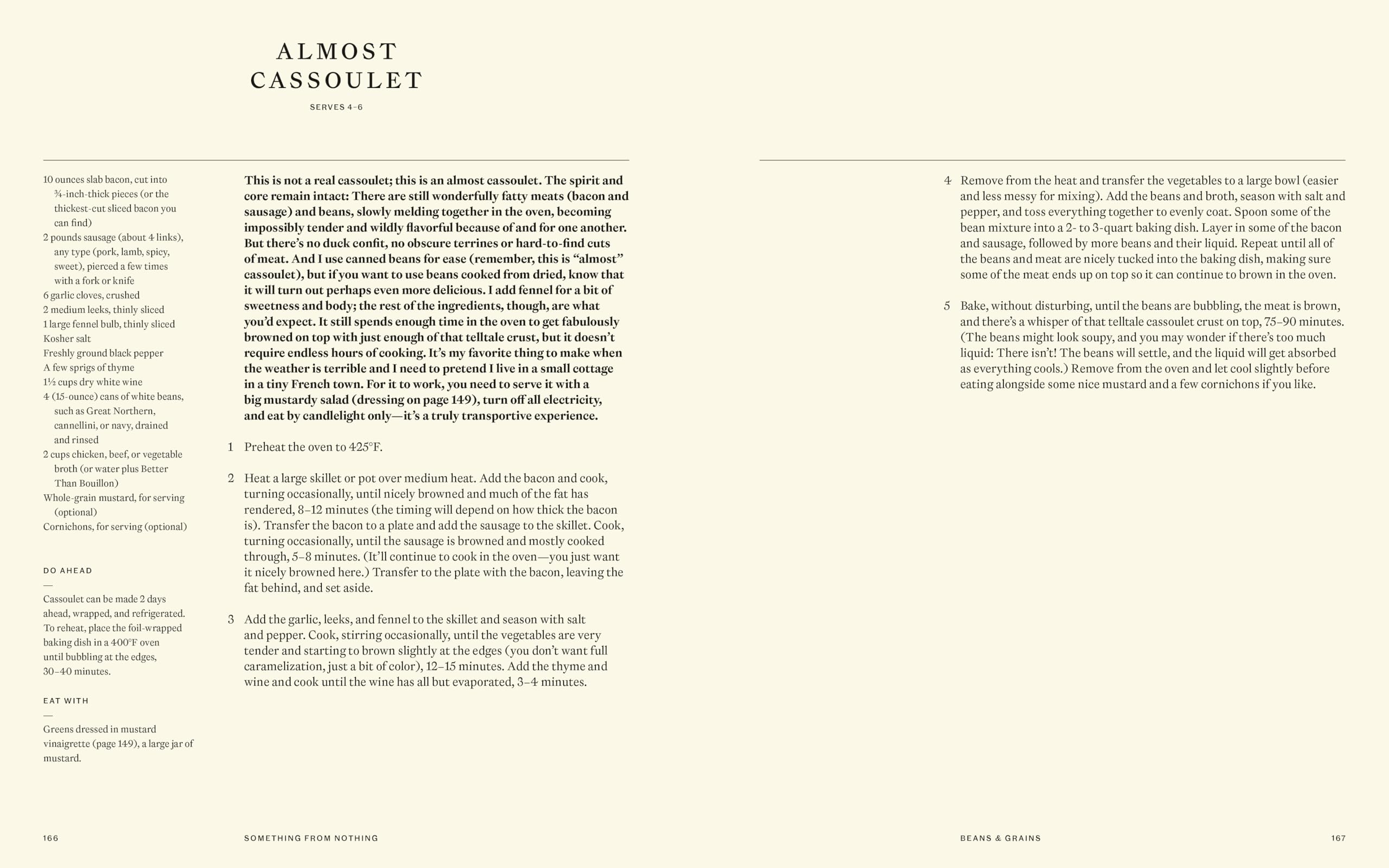 Something from Nothing: A Cookbook Something from Nothing: A Cookbook Hardcover Kindle