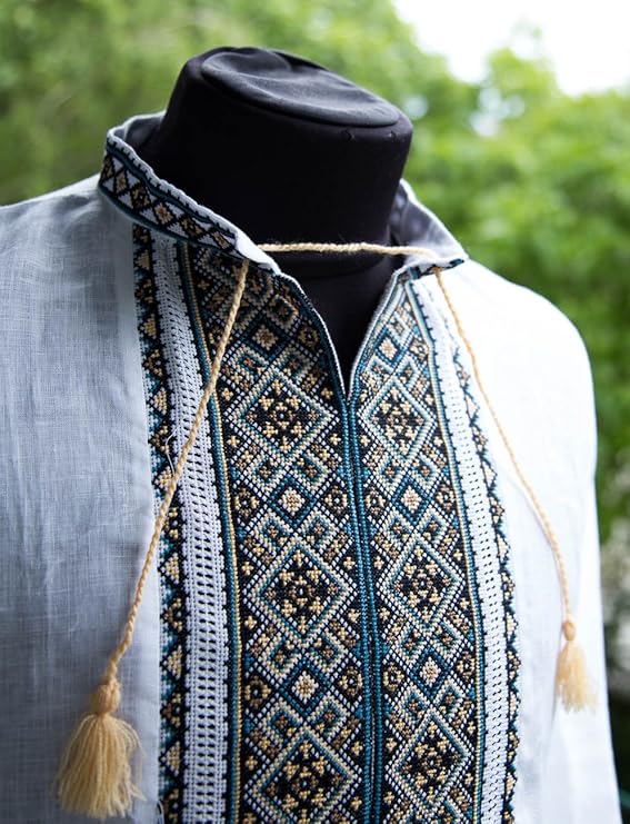 punto de cruz para camisas de hombres