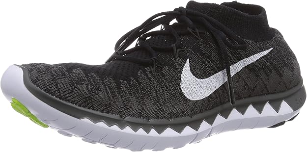 Nike Women S Free 3 0 Flyknit Running Shoes Black Schwarz Black White Midnight Fog Volt 3 Amazon Co Uk Shoes Bags