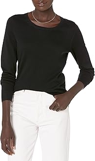 amazon white crewneck