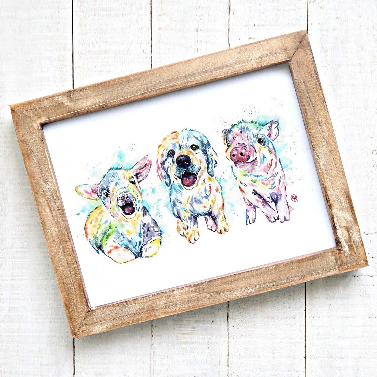 farm animal prints for nursery