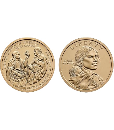 Amazon.com: 2026 P, D Native American (Sacagawea/Golden) Dollar 2