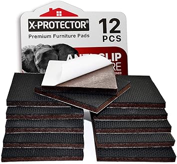 x protector almohadillas protectoras de calidad antiderrapantes para muebles 12 unidades de 3 pulgadas excelente agarre al mueble autoadhesivas y