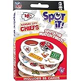 MasterPieces Game Day - NFL Kansas City Chiefs Spot It Game for Kids, Adults, and Family