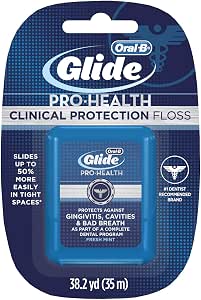 Oral-b glide Pro-health clinical protection floss Fresh mint (037000299721)