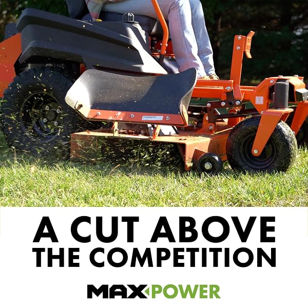 MAXPOWER 561816B 3-BLADE SET FOR 54″ CUT JOHN DEERE, REPLACES OEM NO. M143520, UC22010