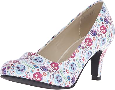 cute white pumps