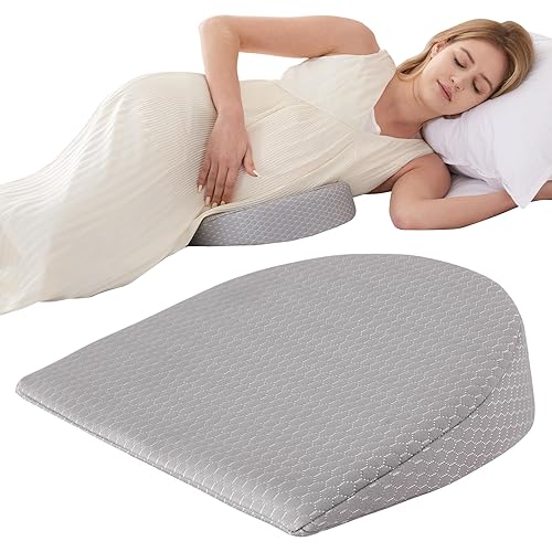 Pregnancy Wedge Pillows for Side Sleeping, Memory Foam Pregnancy