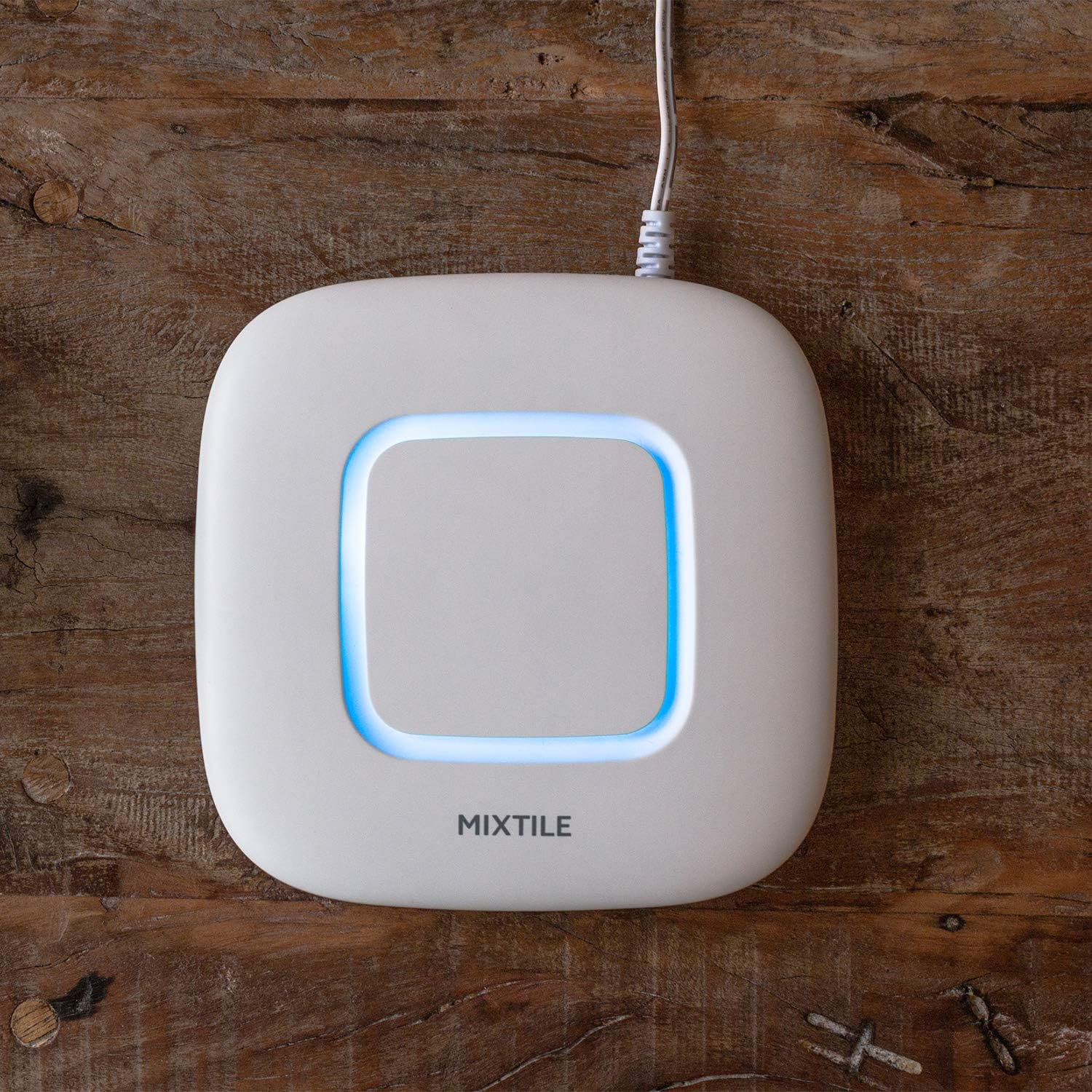 Mixtile Hub Privacy-Assured Smart Home Automation Controller Home Monitoring Gateway - Works with Zigbee, Z-Wave, Alexa, Google Home, Bluetooth, Wi-Fi (Internet Independent) - White