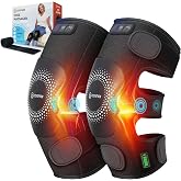 COMFIER FSA Eligible Items, Cordless Knee Massager with Graphene Heat | Gifts for Men &amp; Dad, Heated Knee Brace, Full-Coverage Vibration for Pain Relief, 3 Heat Levels &amp; 5 Modes, USB Charging