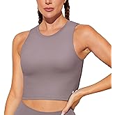 Natural Feelings Nudi Sports Bras for Women Removable Padded Yoga Tank Tops Sleeveless Fitness Workout Crop Tops