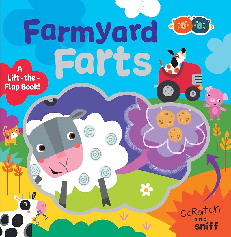Buddy & Barney Farmyard Farts Scratch and Sniff Rhyming Board Book