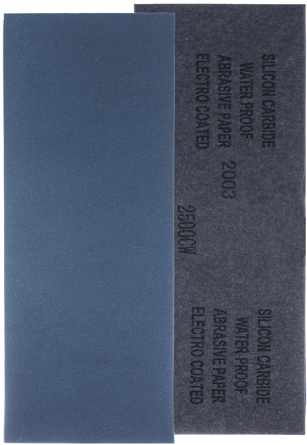 YoiYee 2500 Grit Wet & Dry Sandpaper Sheets, 23 x 9.5cm, Ultra Fine Abrasive Sand Paper Roll for Wood, Metal, Plastic, Glass, Stone and Wall Sanding, 10 Pack