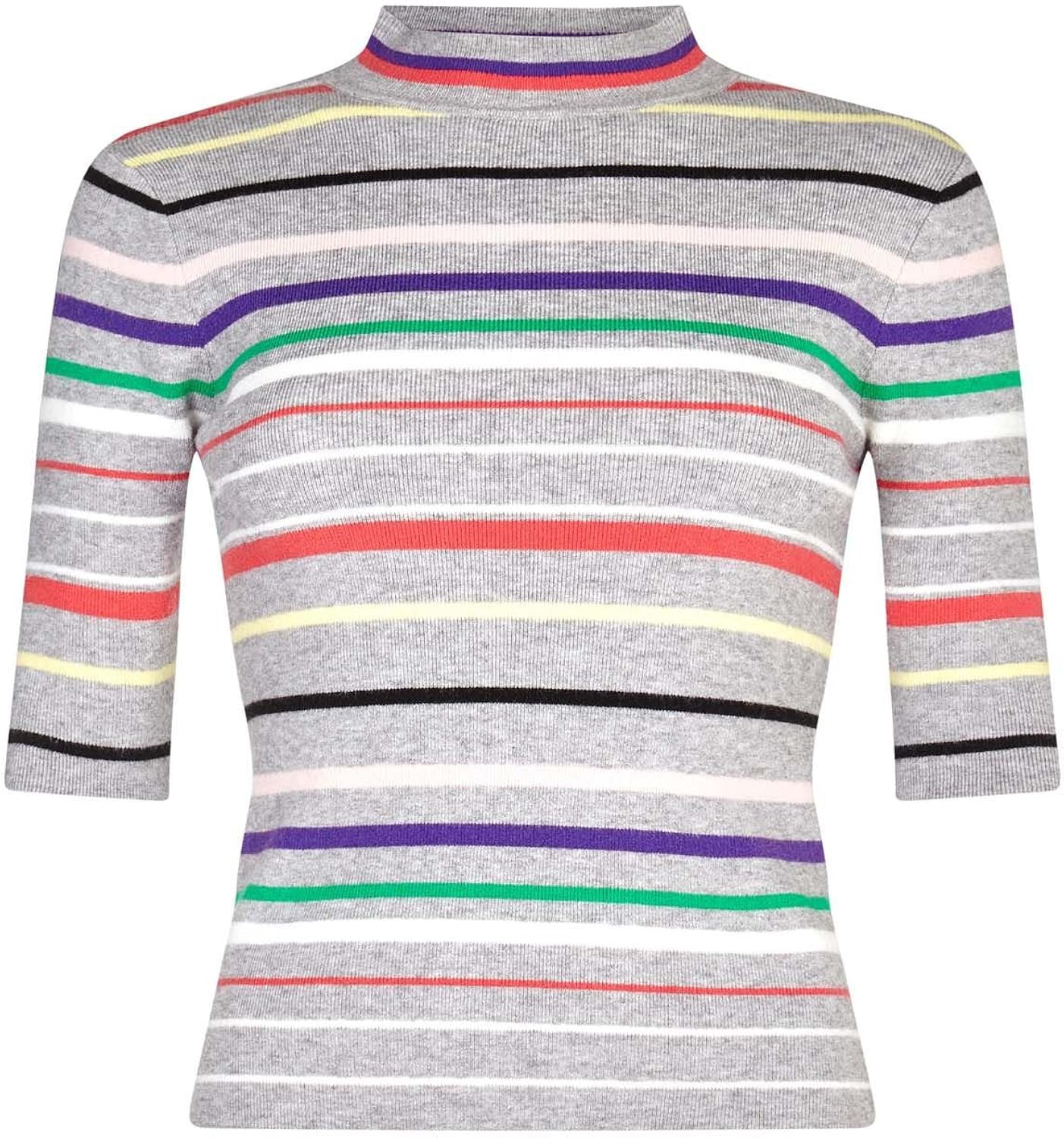 Rainbow Striped Jumper Amazon.co.uk Clothing