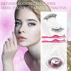 Reusable Self Adhesive Eyelashes lashes No Glue or