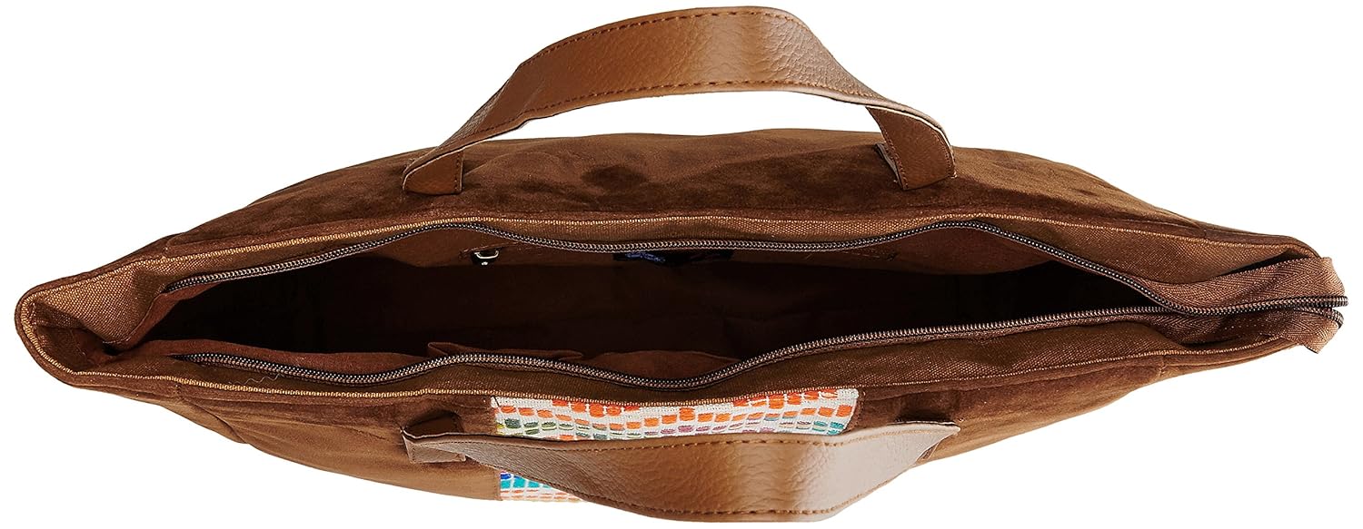 kanvas katha women's tote bag (multicolor) ()