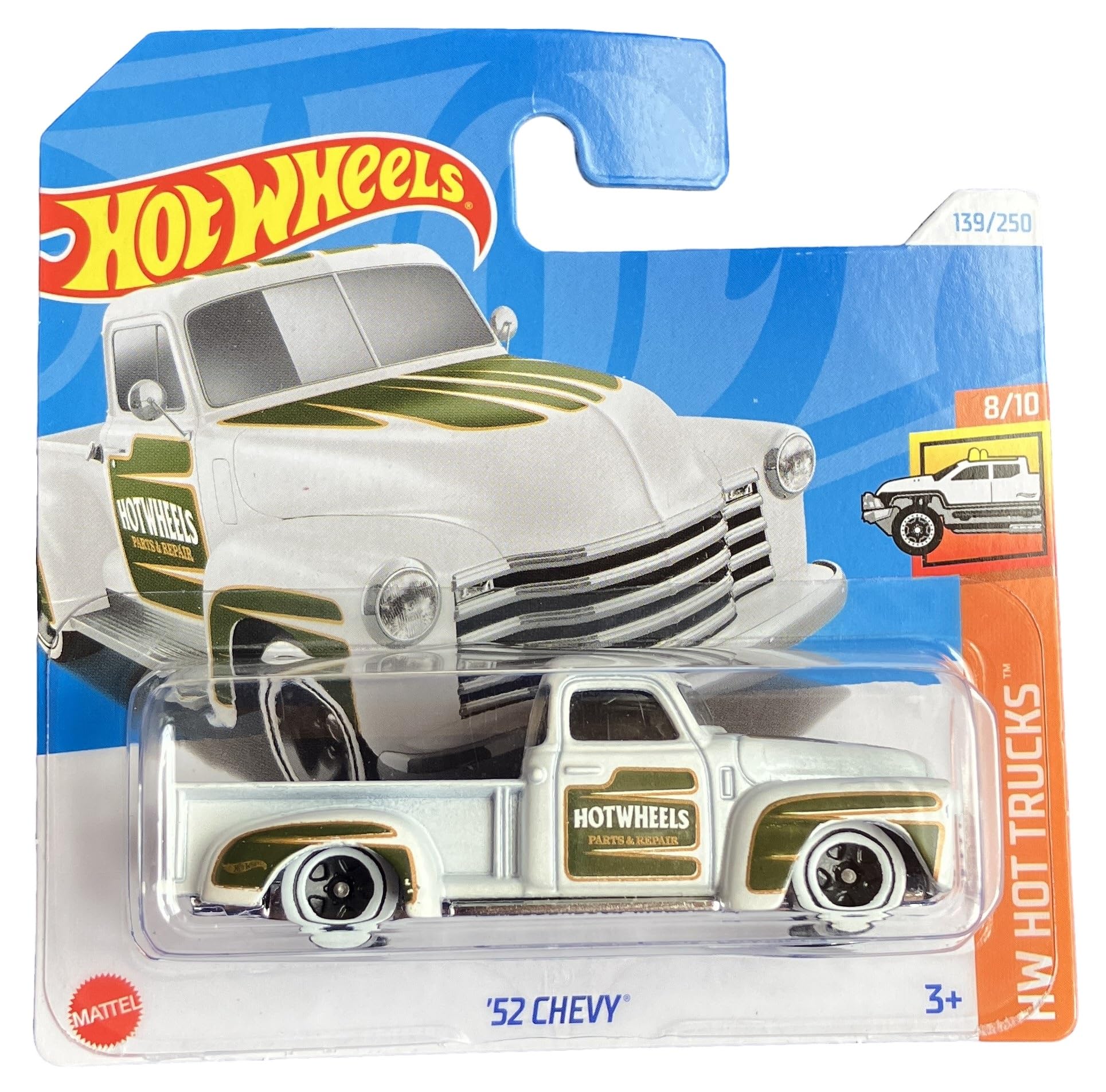 Hot Wheels - ´52 Chevy - HW Hot Trucks 8/10 - HTC36 - Short Card - Pickup - Parts & Repair - GM - Mattel 2024 - 1:64