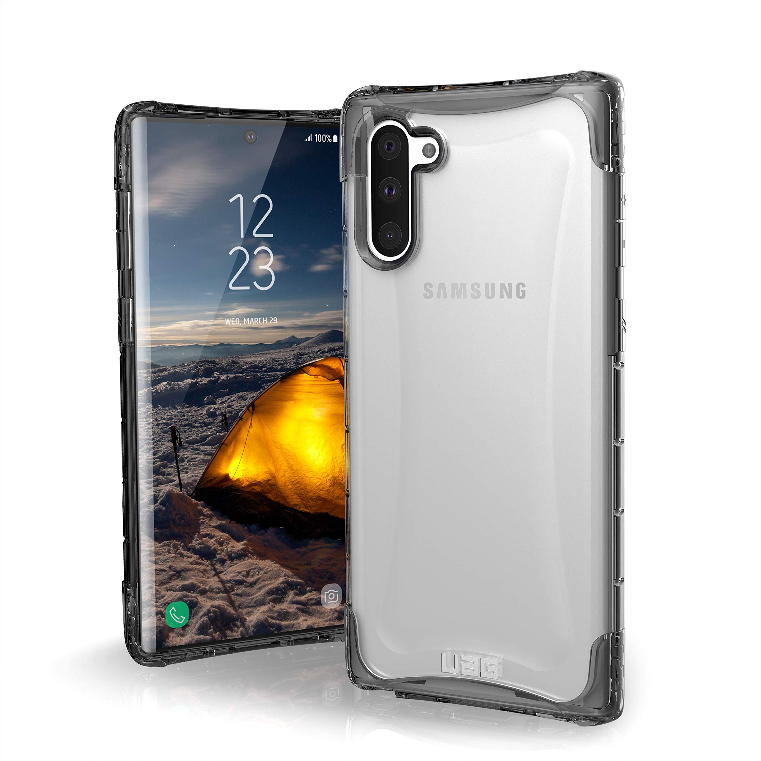 UAG Designed for Samsung Galaxy Note10 [6.3-inch screen] Plyo Feather-Light Rugged [Ice] Military Drop Tested Phone Case