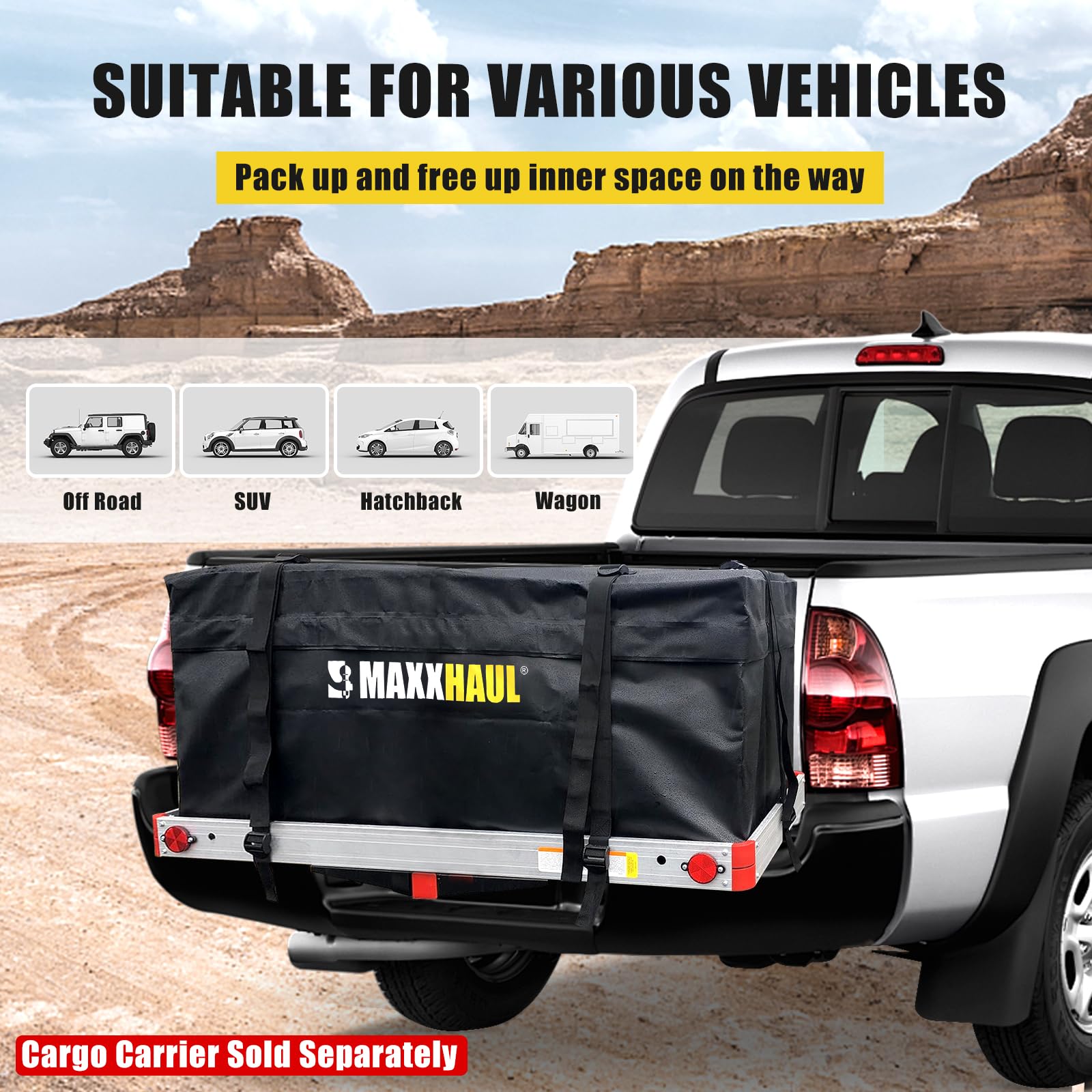 Mua MaxxHaul 70209 Soft Shell Cargo Carrier Bag for Hitch Mount Cargo