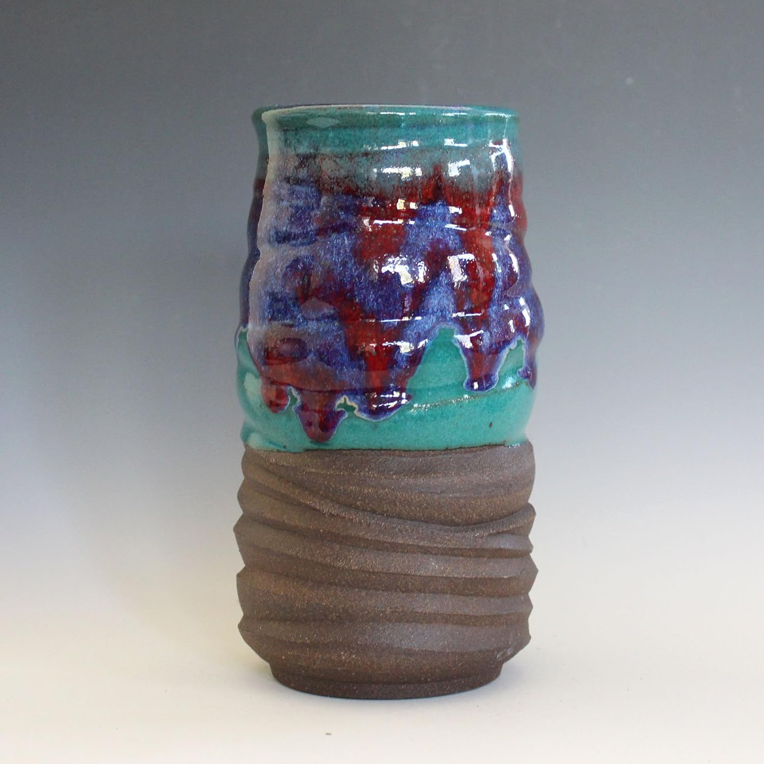 Amazon Com Handmade Ceramic Vase Pottery Vase Ikebana Vase