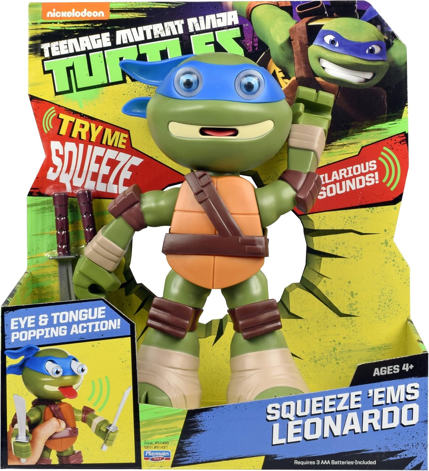 teenage mutant ninja turtles squeeze ems