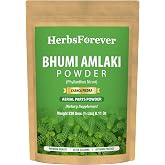 Herbsforever Bhumi Amalaki Powder | Phyllanthus Niruri | Ayurvedic Herb for Wellness, Detox &amp; Vitality | Non-GMO, Vegan, Gluten-Free | Natural Supplement | 454 GMS