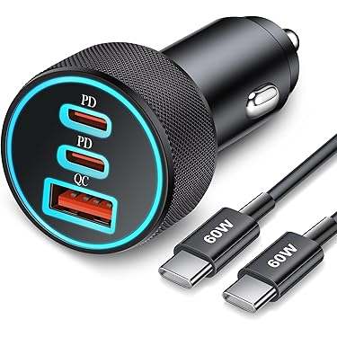 Amazon Best Sellers: Best Cell Phone Automobile Chargers
