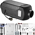 ChuBu Diesel Heater 2KW/5KW/8KW 12V-24V Portable Diesel Air Heater with Muffler, Remote Control, LCD Monitor, Fast Heating Defrost Defog for Campers, Truck, RV, Boat, Garage