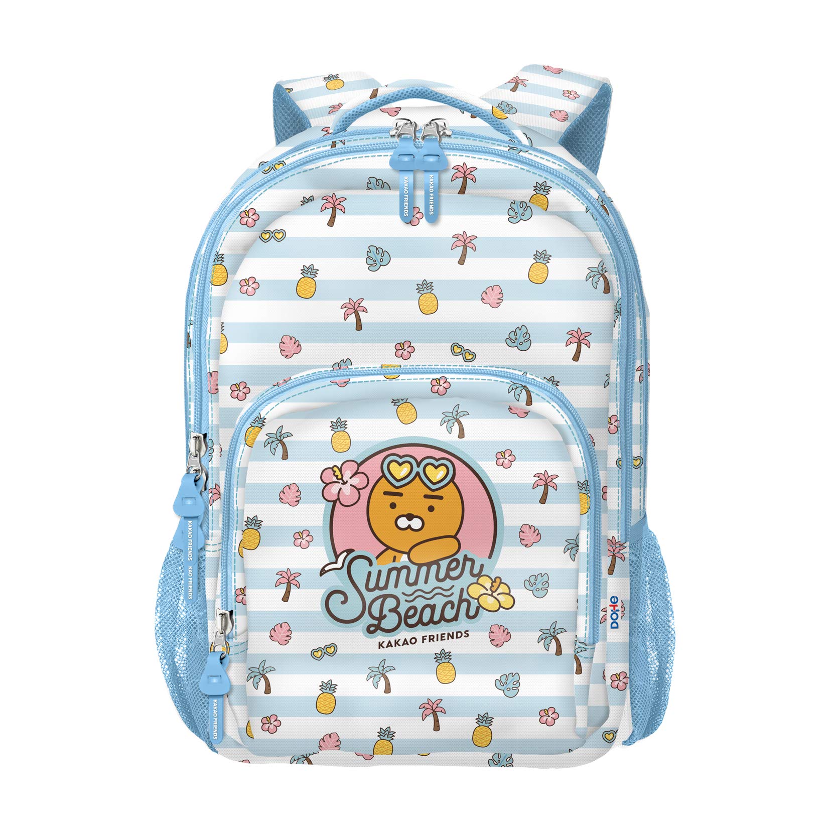 DOHE Small Backpack with 3 compartments - Kakao Friends - Summer Beach, 51134