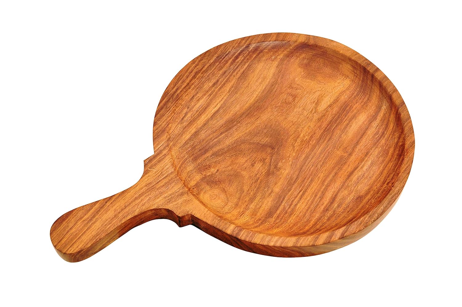 Buy Kitchen King Wooden Pizza Pan, Pizza Serving Tray (Sheesham) 12Inch