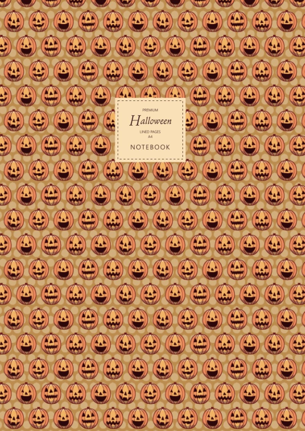 Halloween Notebook - Lined Pages - A4 - Premium: (Muddy Edition) Fun notebook 192 lined pages (A4 / 8.27x11.69 inches / 21x29.7cm)