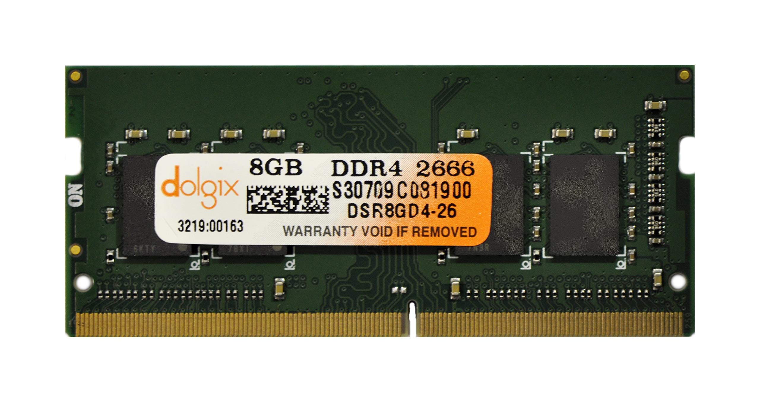 DOLGIX 8GB DDR4 PC4-21300 2666MHz Laptop 260Pins 1.2V Memory Ram Module Upgrade
