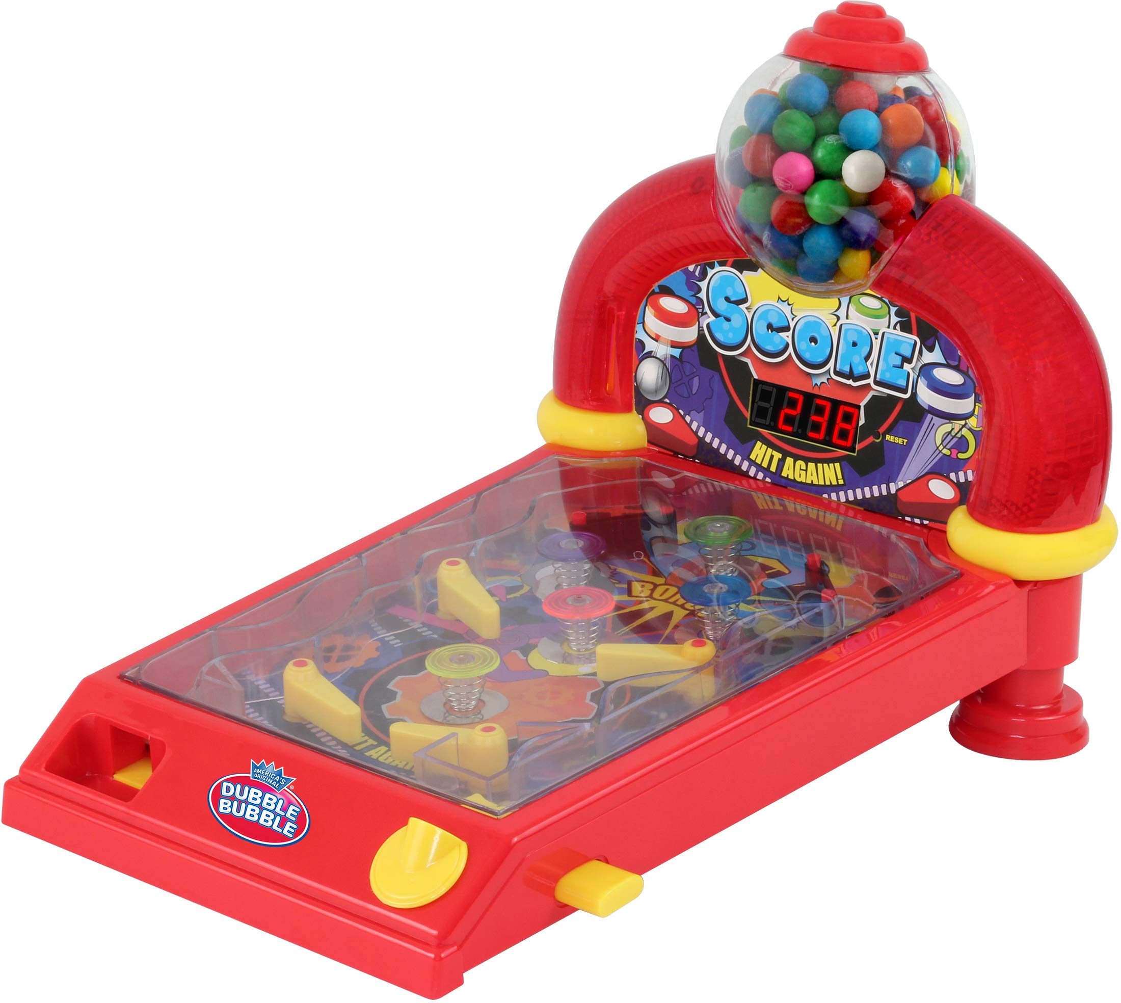 Dubble Bubble Arcade Pinball Machine and Bubble Gum