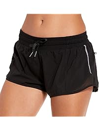 CRZ YOGA Women's Workout Running Sports Shorts Pocket - 2.5/4 inch
