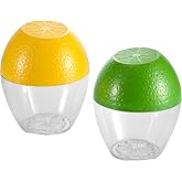 Hutzler Pro-Line Lemon Saver and Pro-Line Lime Saver Set, yellow/green