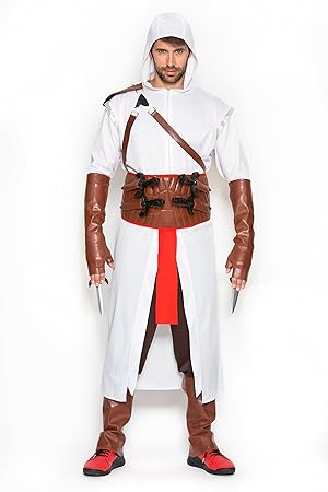 Fyasa Faschingskostüm Assassine, Größe L, 706424-T04