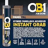 OB1 PanelPal 290ml Instant Grab Adhesive – Panels, Cladding, Damp Surfaces view 2
