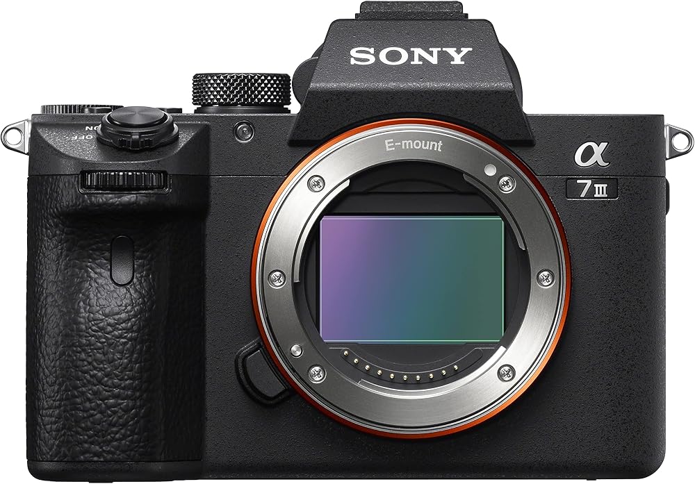 Sony Alpha 7 III Full-Frame Mirrorless Camera 24.2MP 4K 693 Point AF 5 Axis