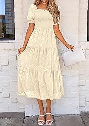 PRETTYGARDEN Women's 2025 Summer Casual Midi
