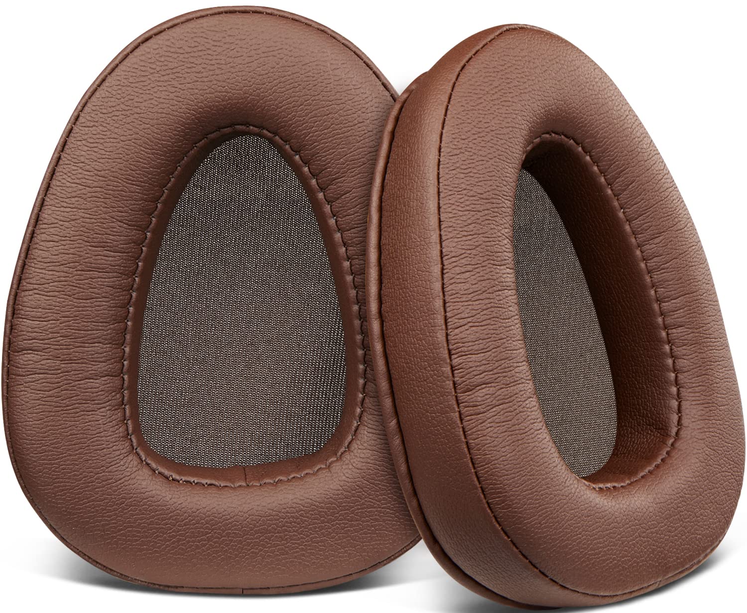 SOULWIT Earpads Replacement for Skullcandy Aviator, Aviator2 (Aviator 2.0) Headphones, Ear Pads Cushions with Softer Leather, Noise Isolation High-Density Foam - Coffee