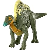 Jurassic World Toys Roar Attack Ouranosaurus Camp Cretaceous Dinosaur Figure with Movable Joints, Realistic Sculpting, Strike Feature &amp; Sounds, Herbivore, Kids Gift 4 Years &amp; Up