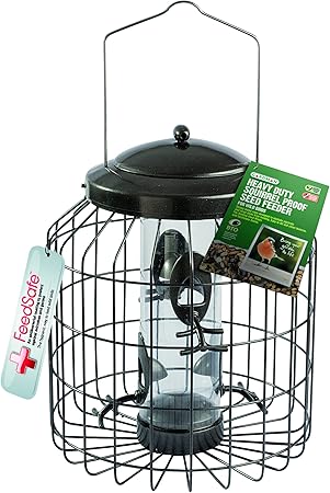 Gardman Heavy Duty Squirrel Proof Seed Bird Feeder Amazon Co Uk
