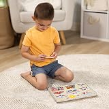 Melissa & Doug Vehicles Sound Puzzle Wooden Peg Puzzle 8 pcs Spin Master view 6