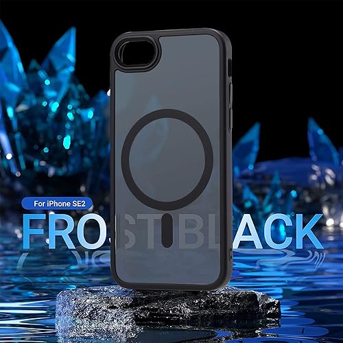 Yriklso for iPhone SE/8 Magnetic Case, Built in Magnets Compatible
