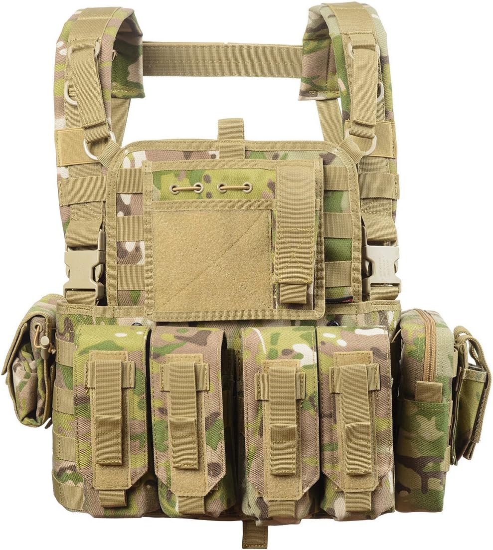 YAKEDA Tactical Rapid Assault Chest Rig Vest - KF-099