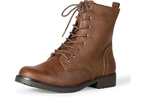 Amazon Essentials womens Lace-Up Combat Boots