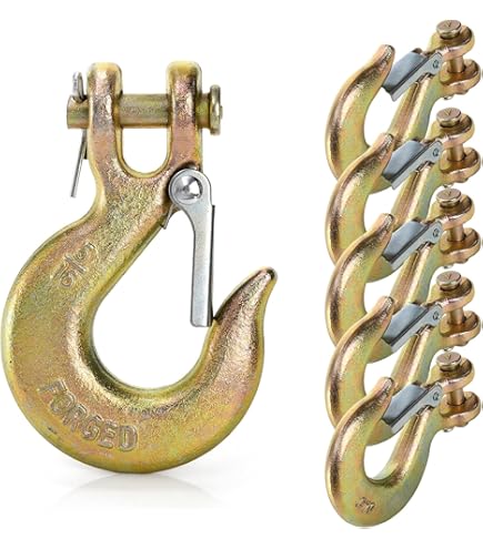 U.S. Type Hook 5/16" Stainless Steel AISI304/316 Clevis Slip Hook With Safety Latches Rigging Hardware Fittings Crane Hook