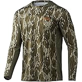 HUK Mens Icon X Camo Hoodie |UPF 50+ Long-Sleeve Fishing Shirt